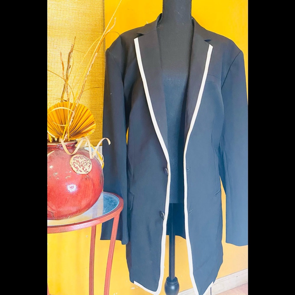 Satoshi Tanaka Men/Women Black Blazer (size large)